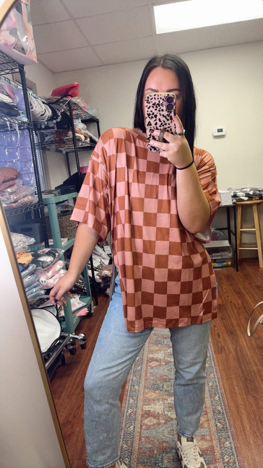 Butterscotch Oversized Tee