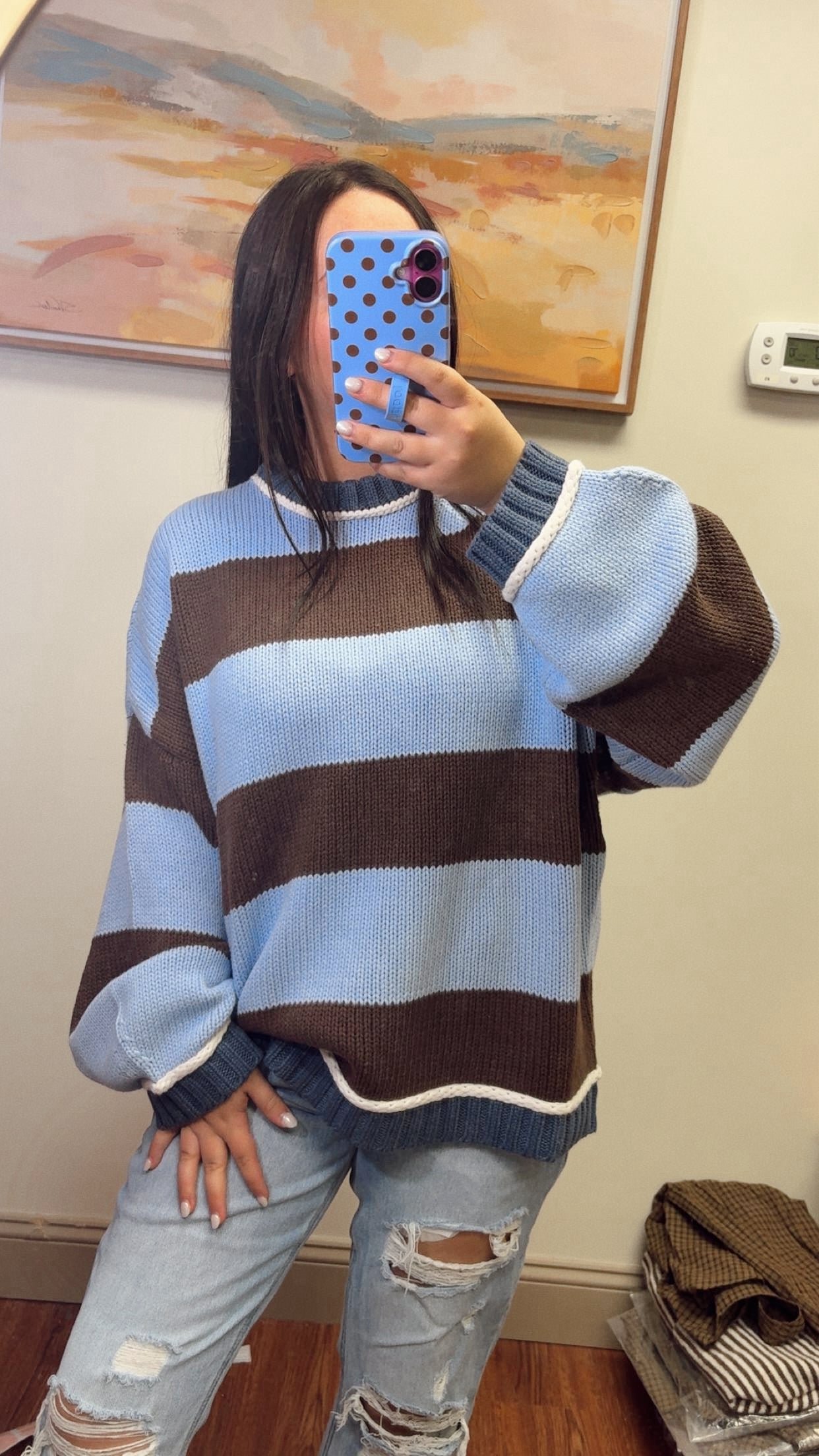 Chestnut Sky Sweater