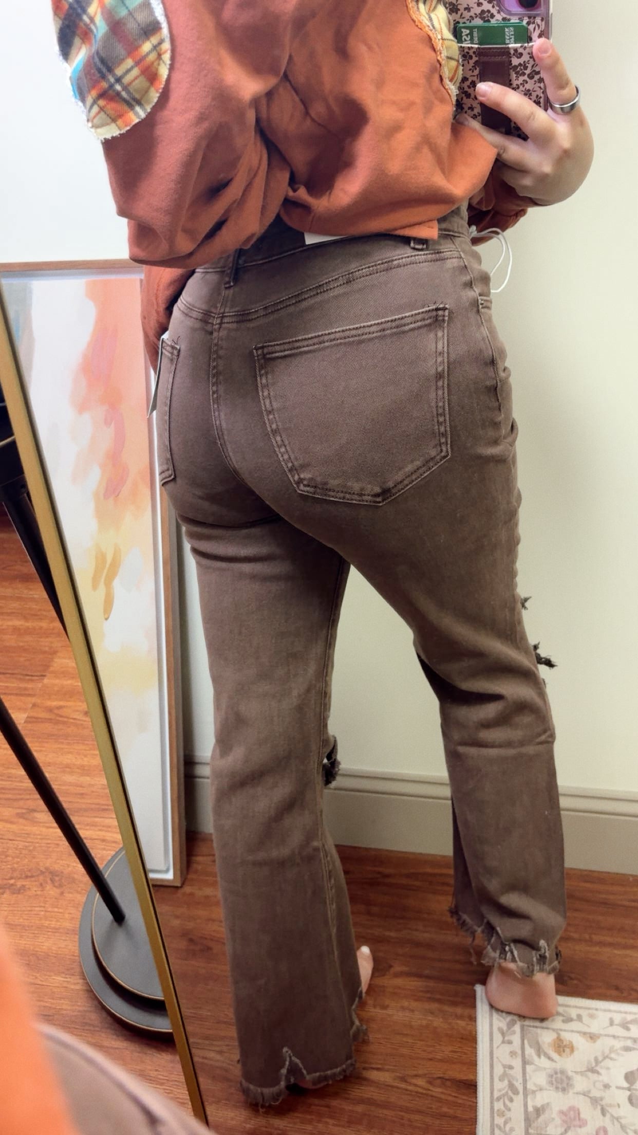 One Step Ahead Jeans - Brown