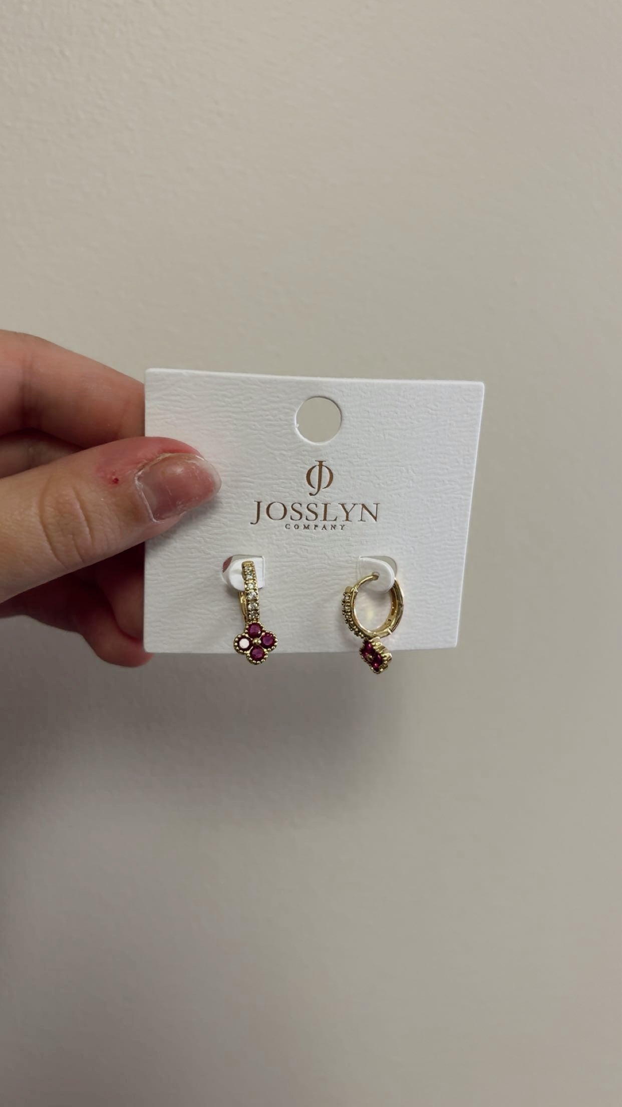 Dainty Clover Earrings