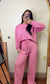 Cozy Girl Set - Pink
