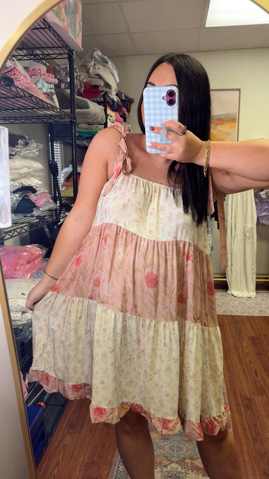 Garden Party Dress - Pink