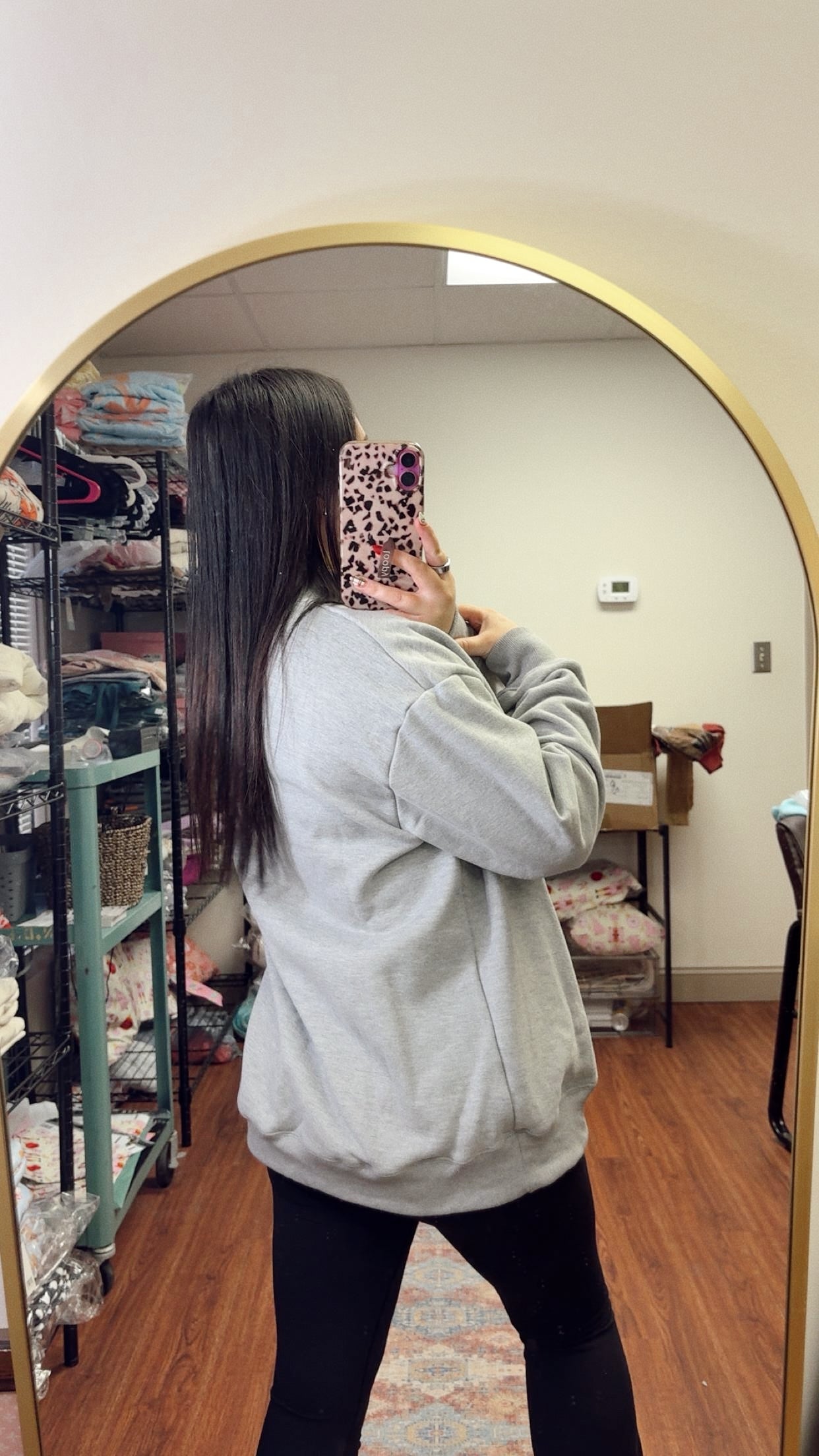 Unbothered Mock Neck Sweatshirt