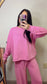 Cozy Girl Set - Pink