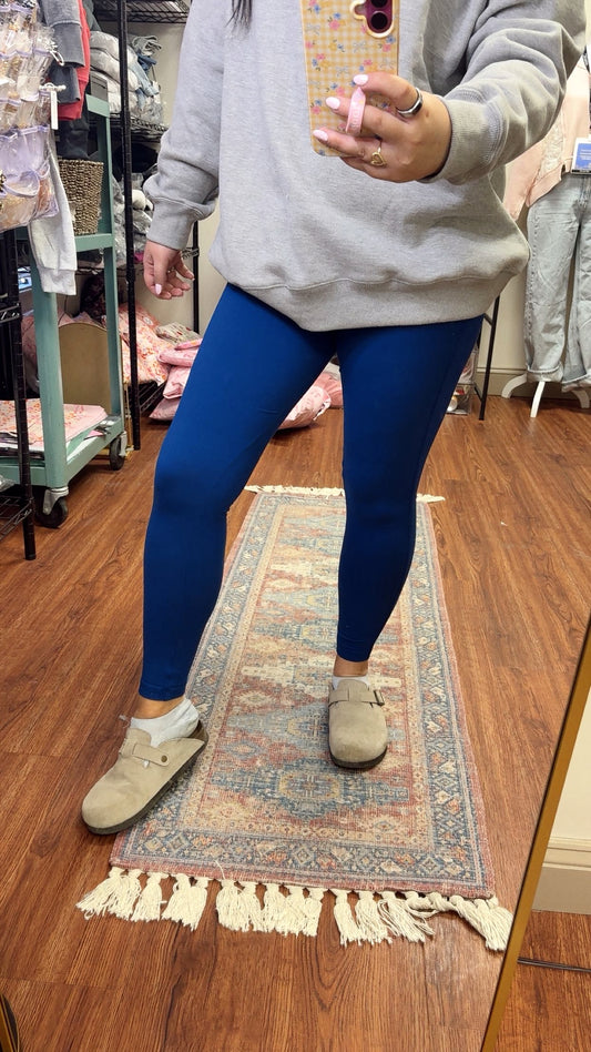 Everyday Butter Leggings- Navy