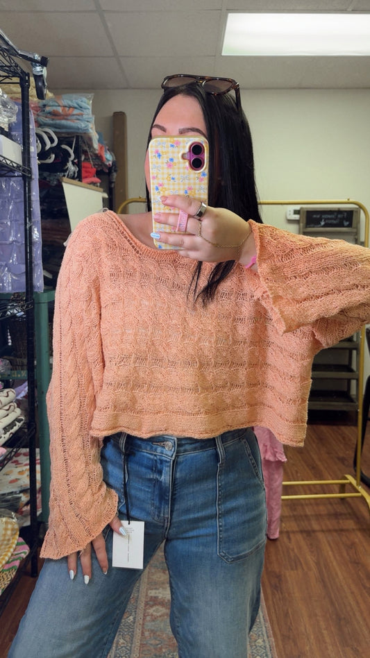 Apricot POL Sweater