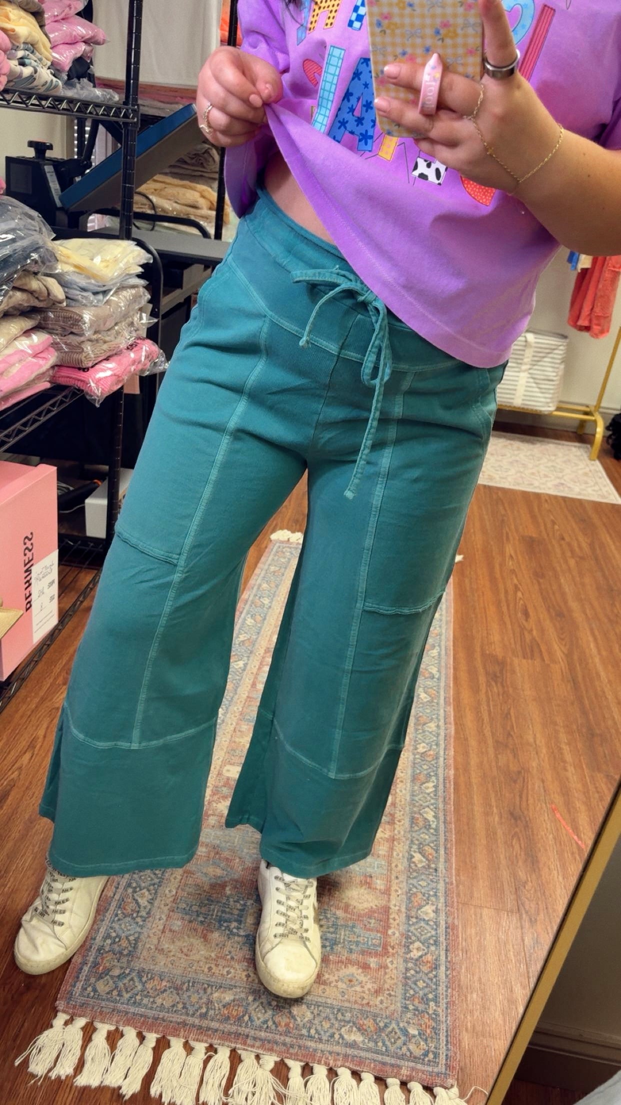 Teal Waters Sweatpants