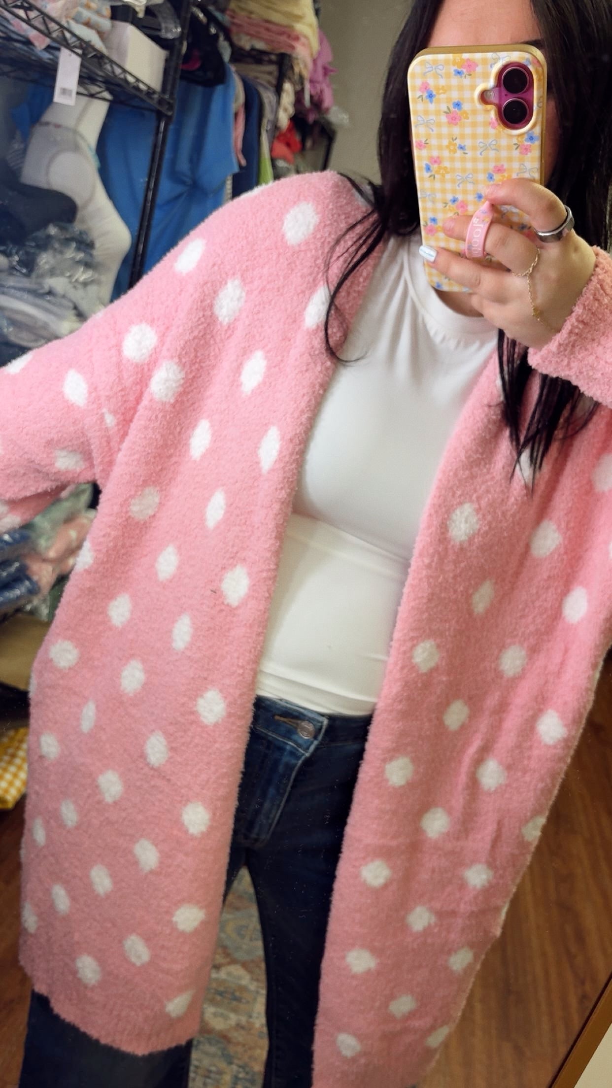 Cloud Cardigan - Polka Dot