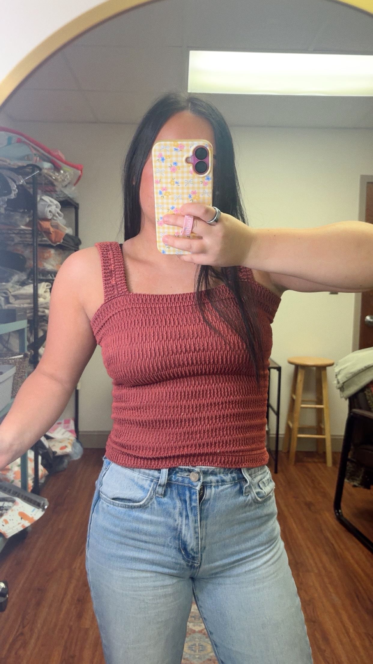 Elevated Everyday Tank- Brick