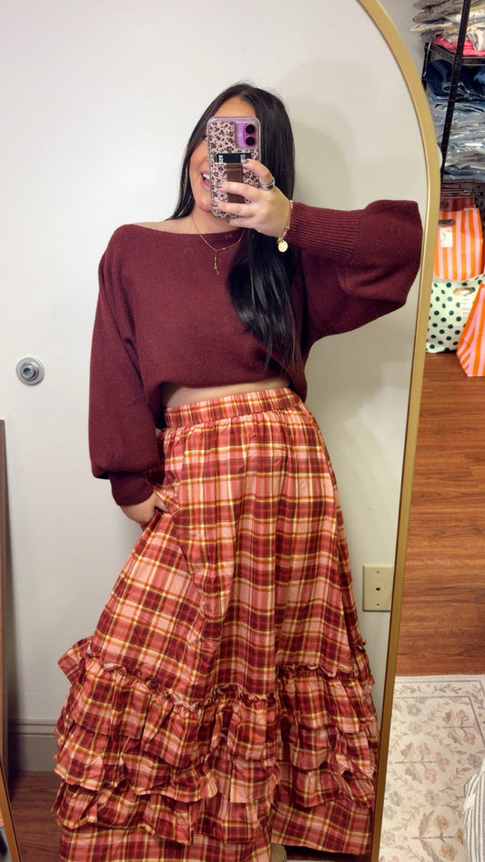 Wander West Maxi Skirt