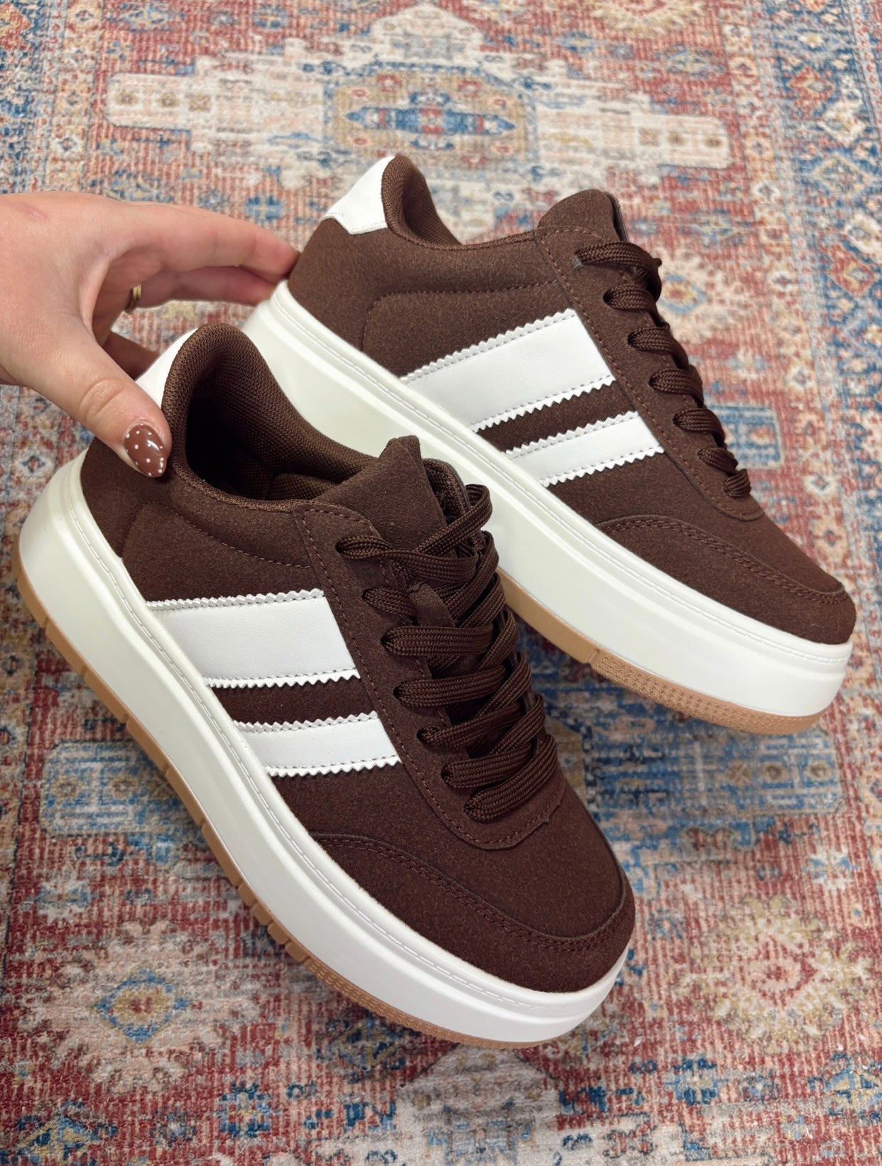 Chocolate Brown Sneakers