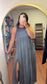 Midnight Breeze POL Dress - Blue