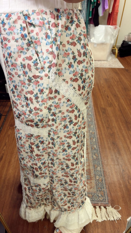 Berry Blossom POL Pants