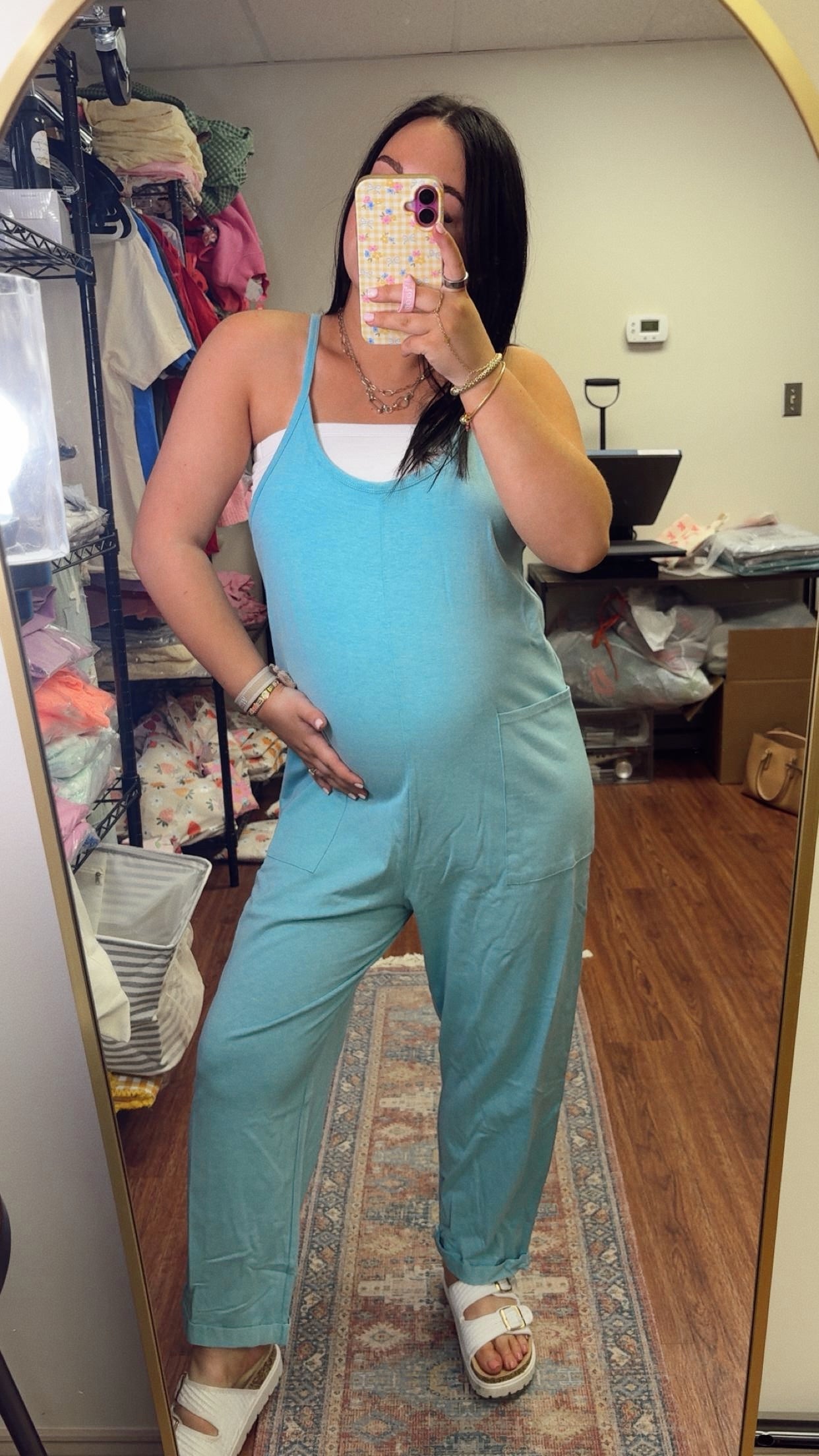 Everyday Jumpsuit - Heather Teal