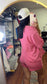 Hot Shot Ribbed Set - Fuchsia