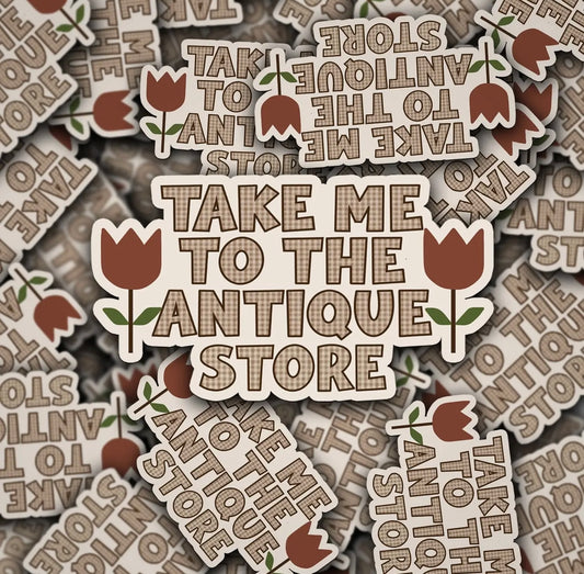 Antique Store Sticker
