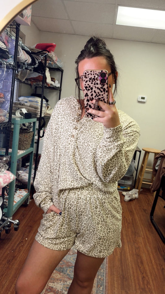 Comfort In Chaos Leopard Set