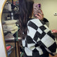 Checker Dreams Cardigan