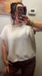 Toasted Almond Sweater Top