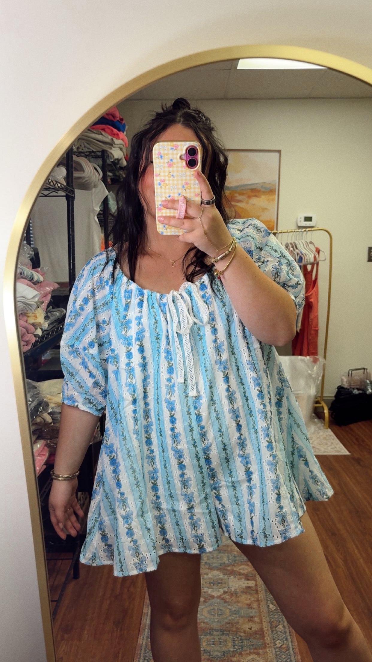 Bluebell Eyelet Romper