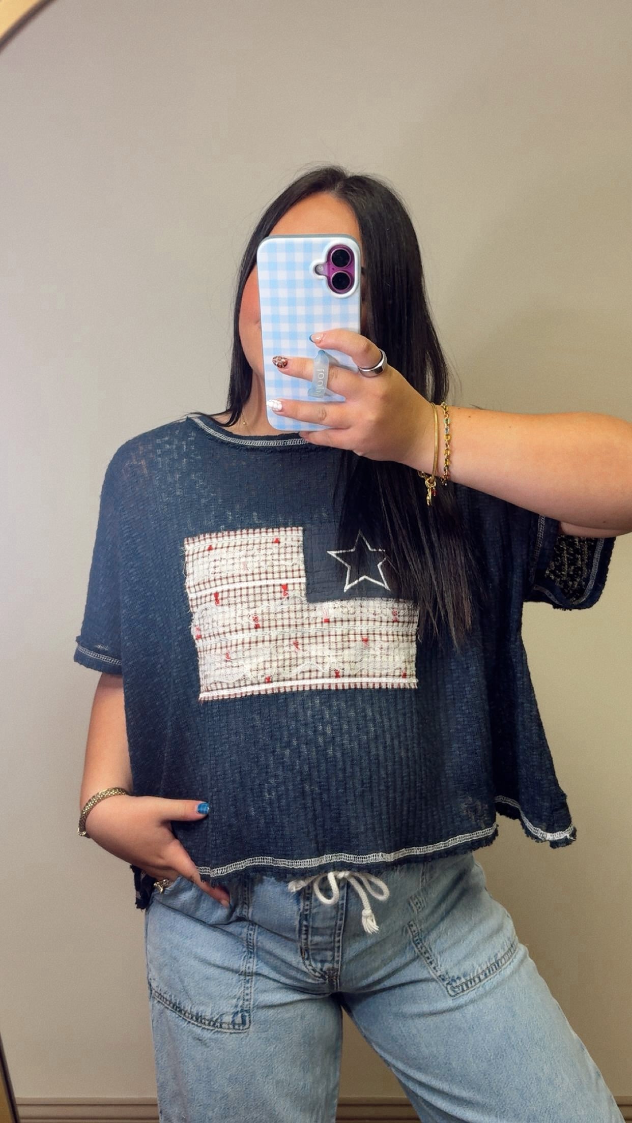 All American Open Back Top
