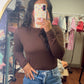 Buttery Soft Long Sleeve- Brown