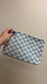 Checker Travel Bag - Blue