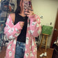 Cloud Cardigan- Pink Ghost