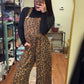 Stay Wild Leopard Overalls