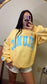 Lulu Mac Polka Dot Crewneck - Yellow