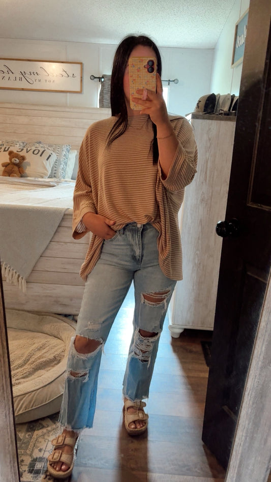 Lived In Striped Top