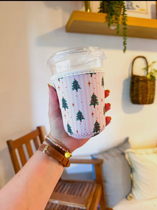 Drink Sleeve- Small Vintage Christmas