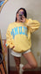 Lulu Mac Polka Dot Crewneck - Yellow