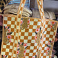Hand Quilted Oversized Tote Bags