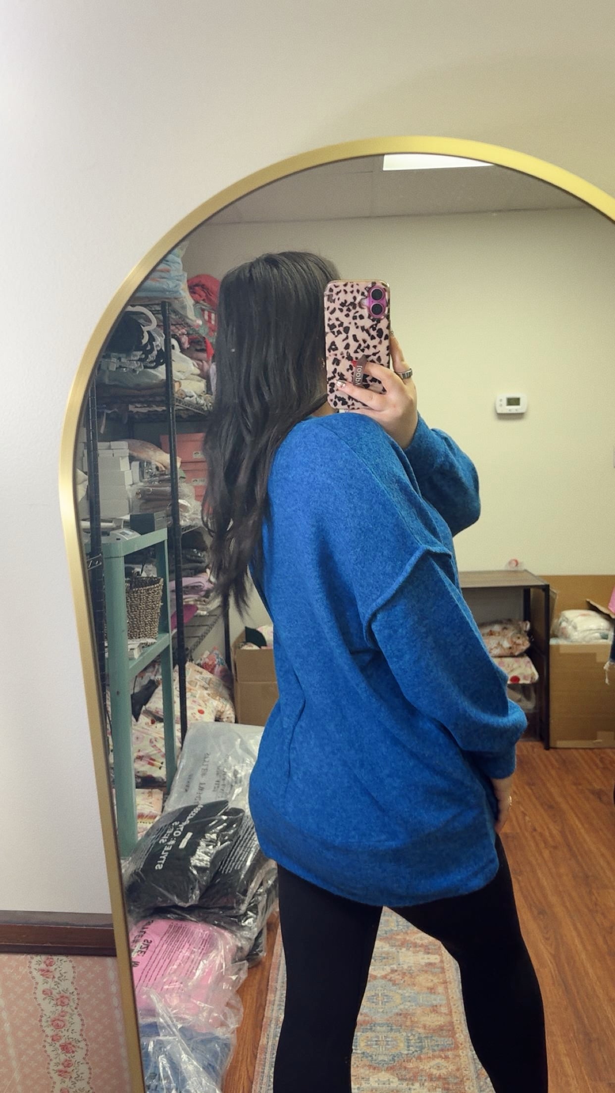 Winter Chill Top- Blue