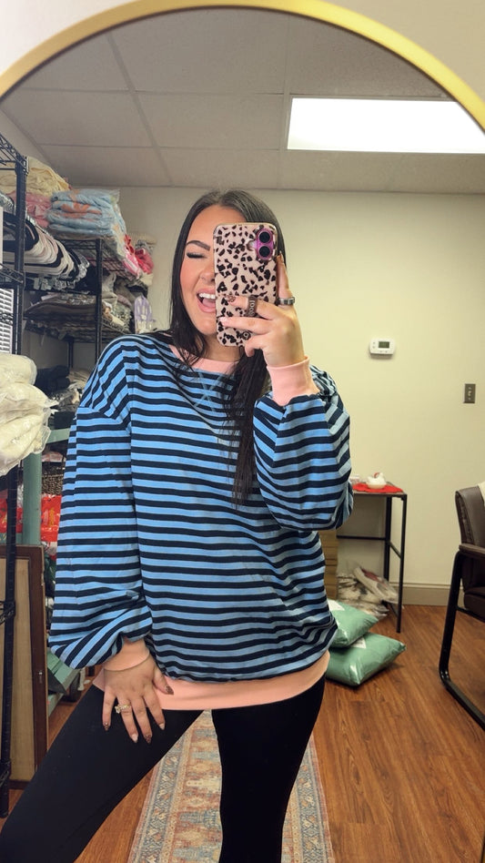 Living In Stripes Sweatshirt