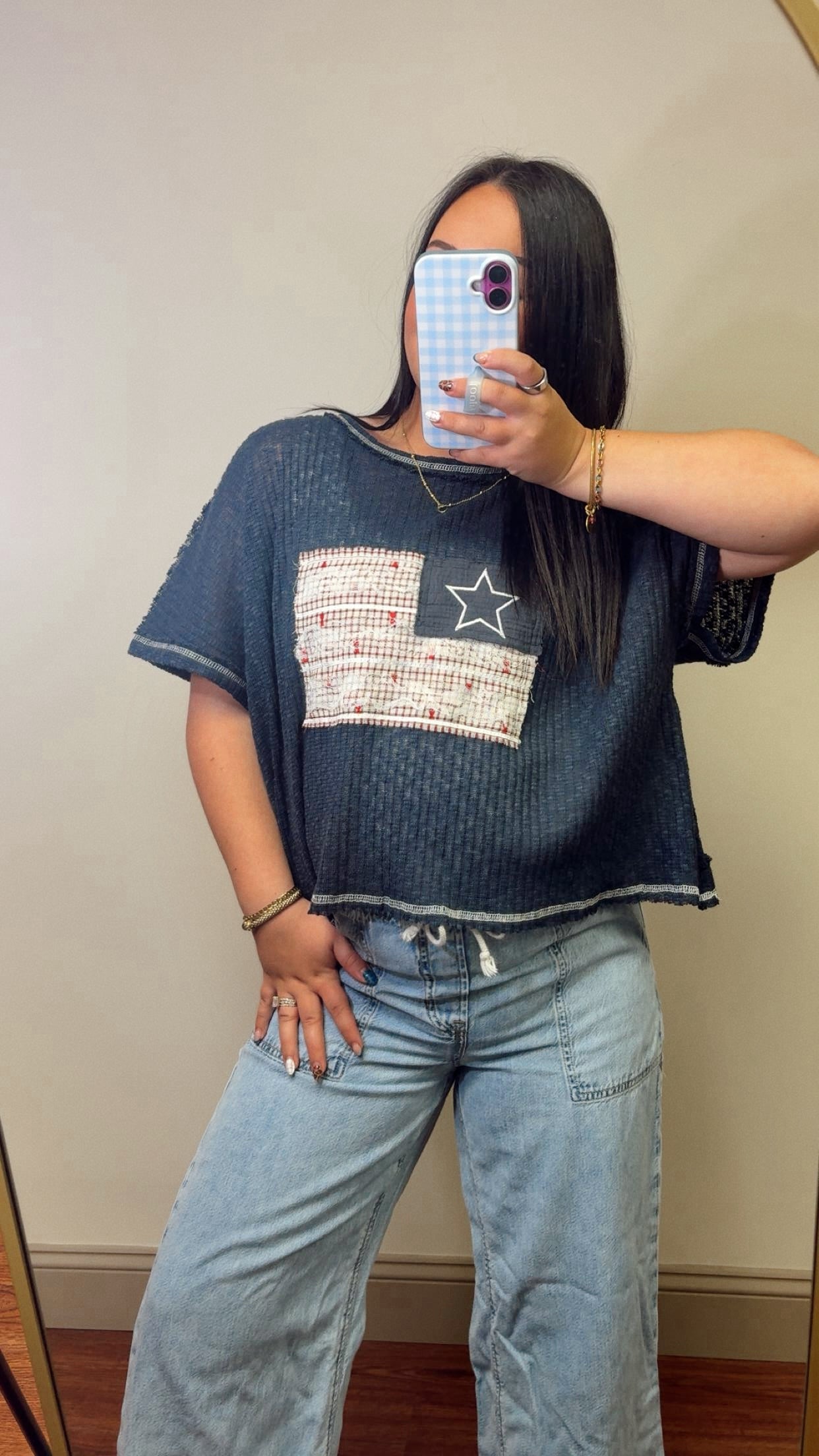All American Open Back Top