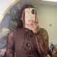 Must Have Lace Undershirt- Brown
