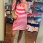 Living In Stripes Tee Dress