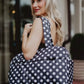 Polka Dot Weekender Bag