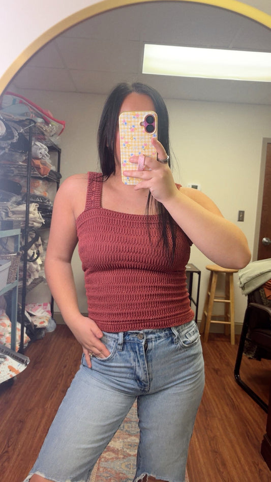 Elevated Everyday Tank- Brick