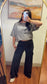 Cargo Cutie Sweatpants - Black