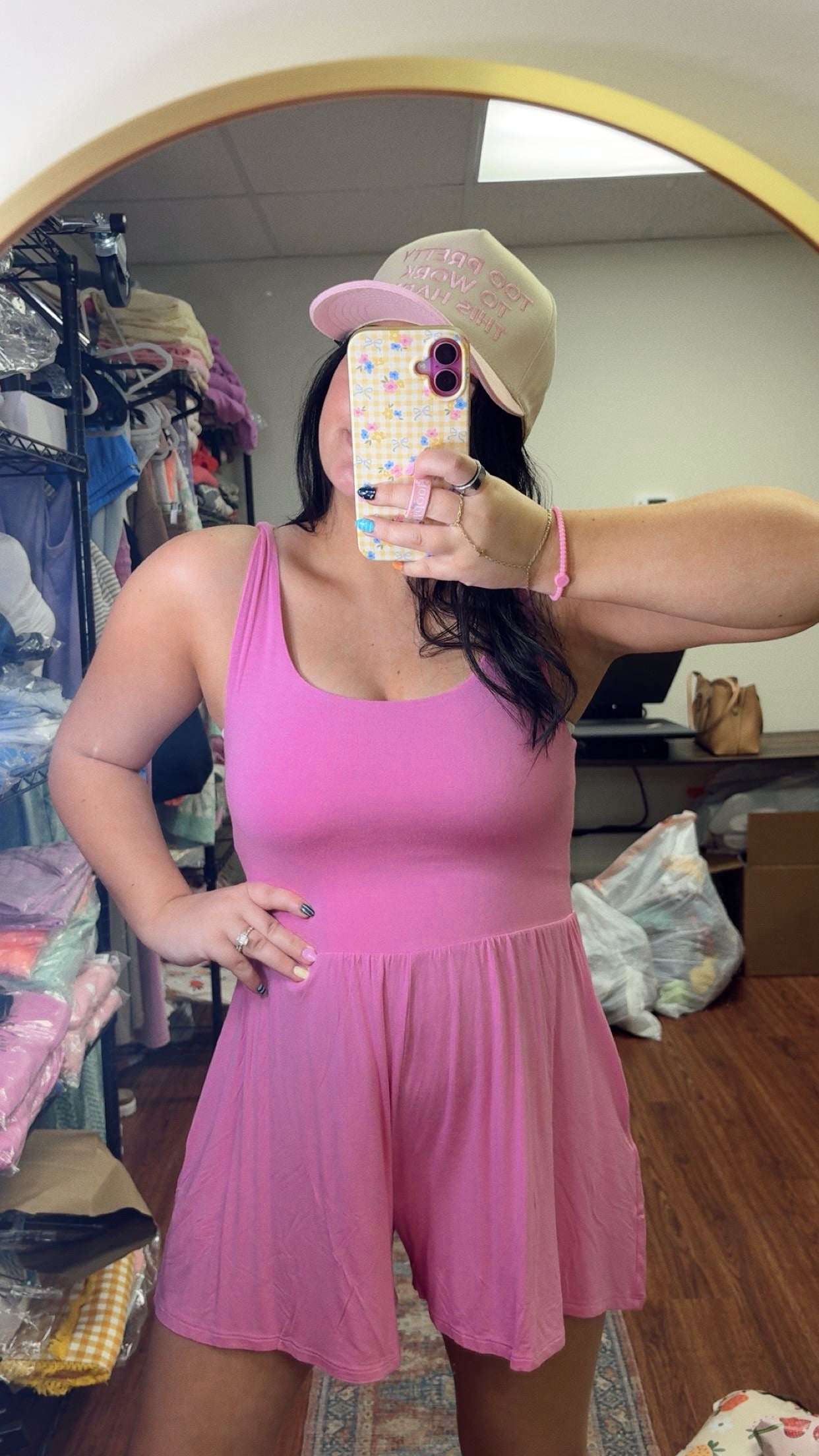 Warming Up Soft Romper - Pink