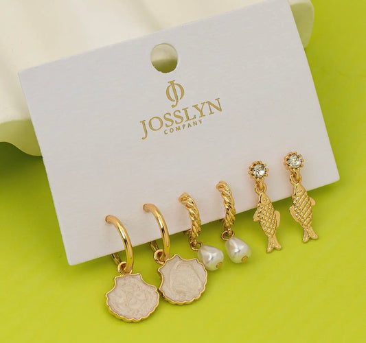 Beach Earring Trio
