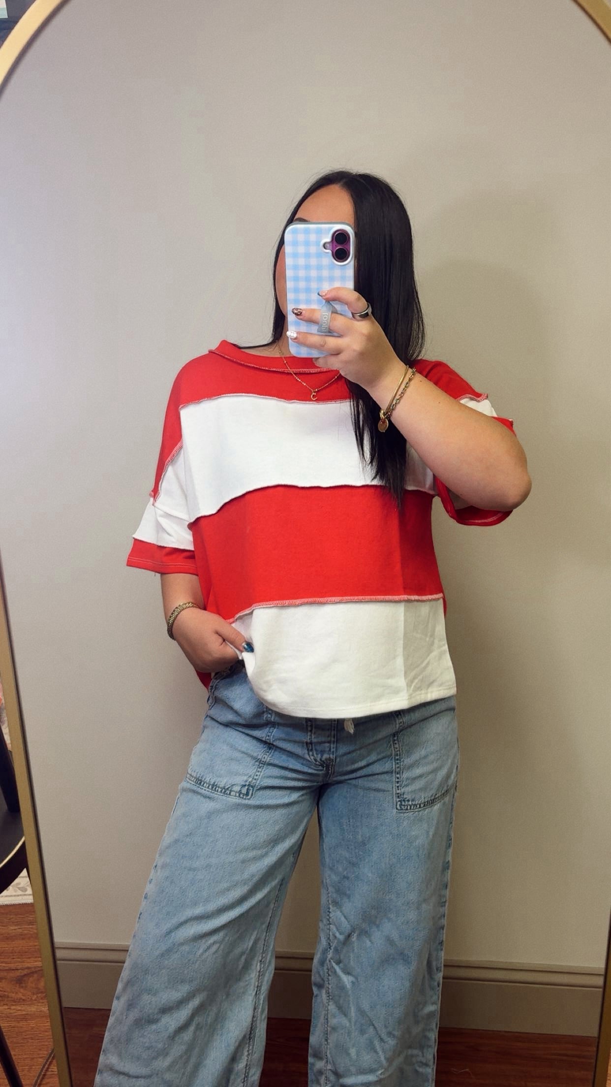 Sparkle And Stripes Tee