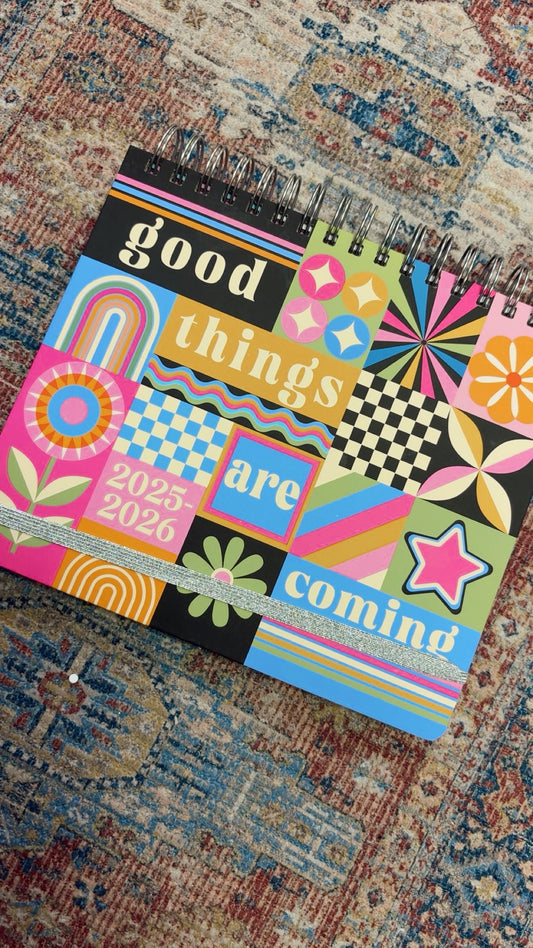 Girly Pop 17 Month Planner