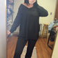 Timeless Long Sleeve Set- Black