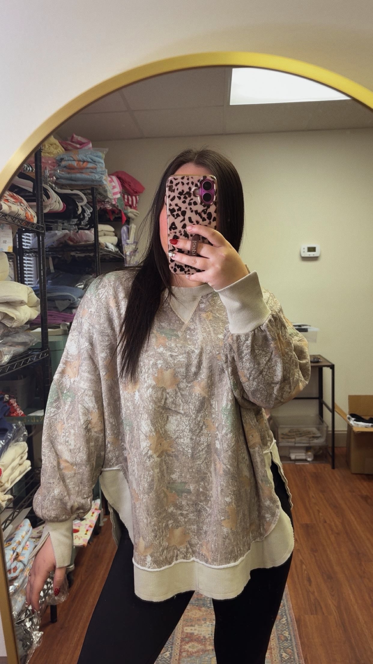 Woodland Camo Sweatshirt