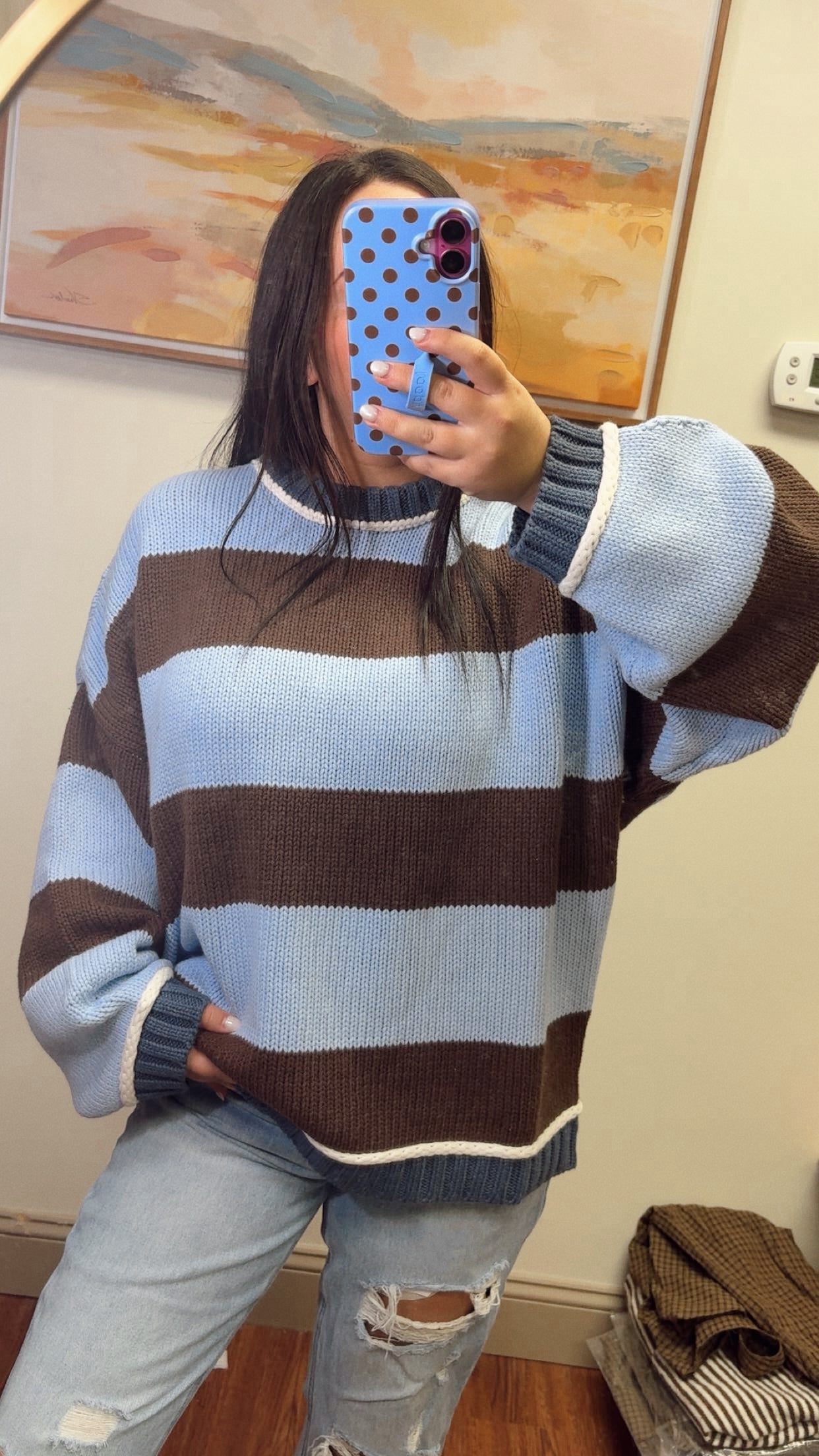 Chestnut Sky Sweater
