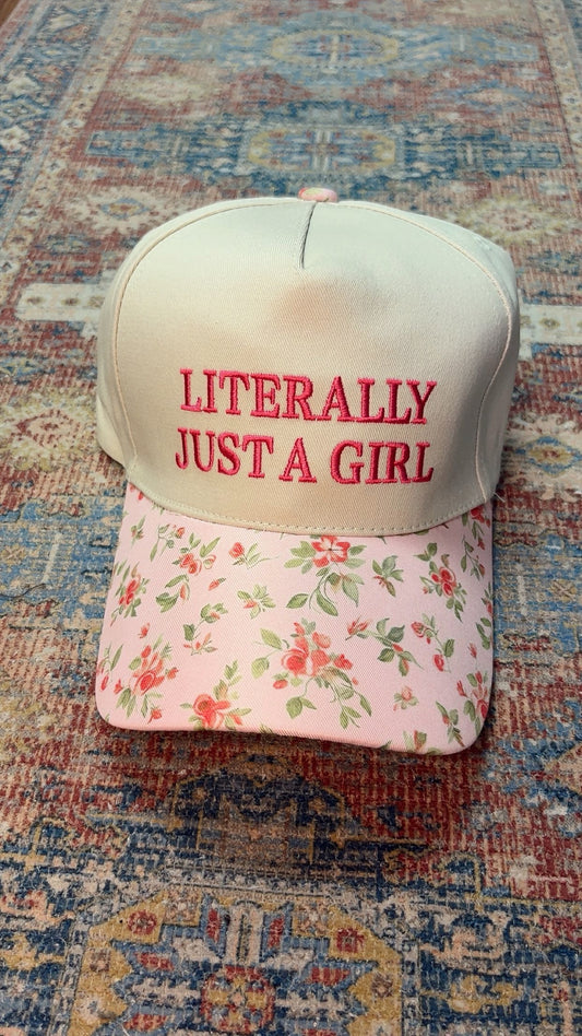 Just A Girl Hat